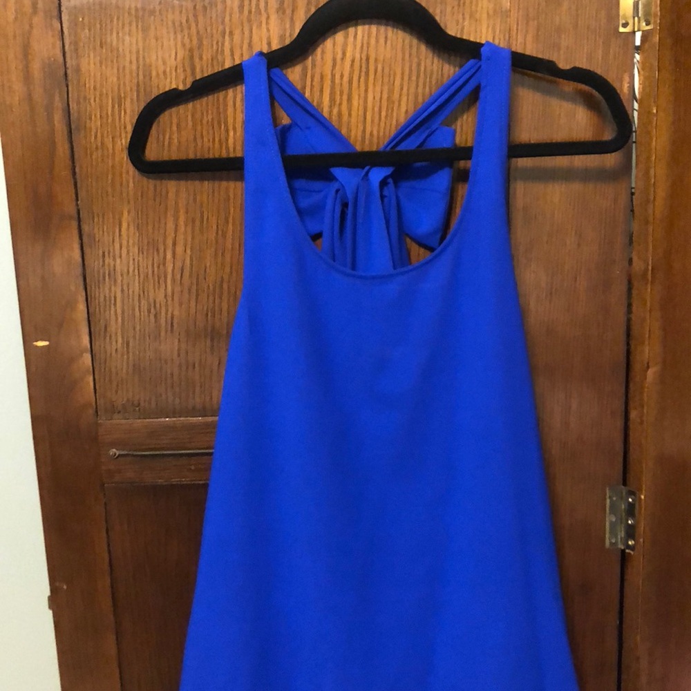 Royal blue tank top